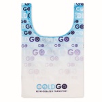 Full colour foldable RPET bag with inside pocket