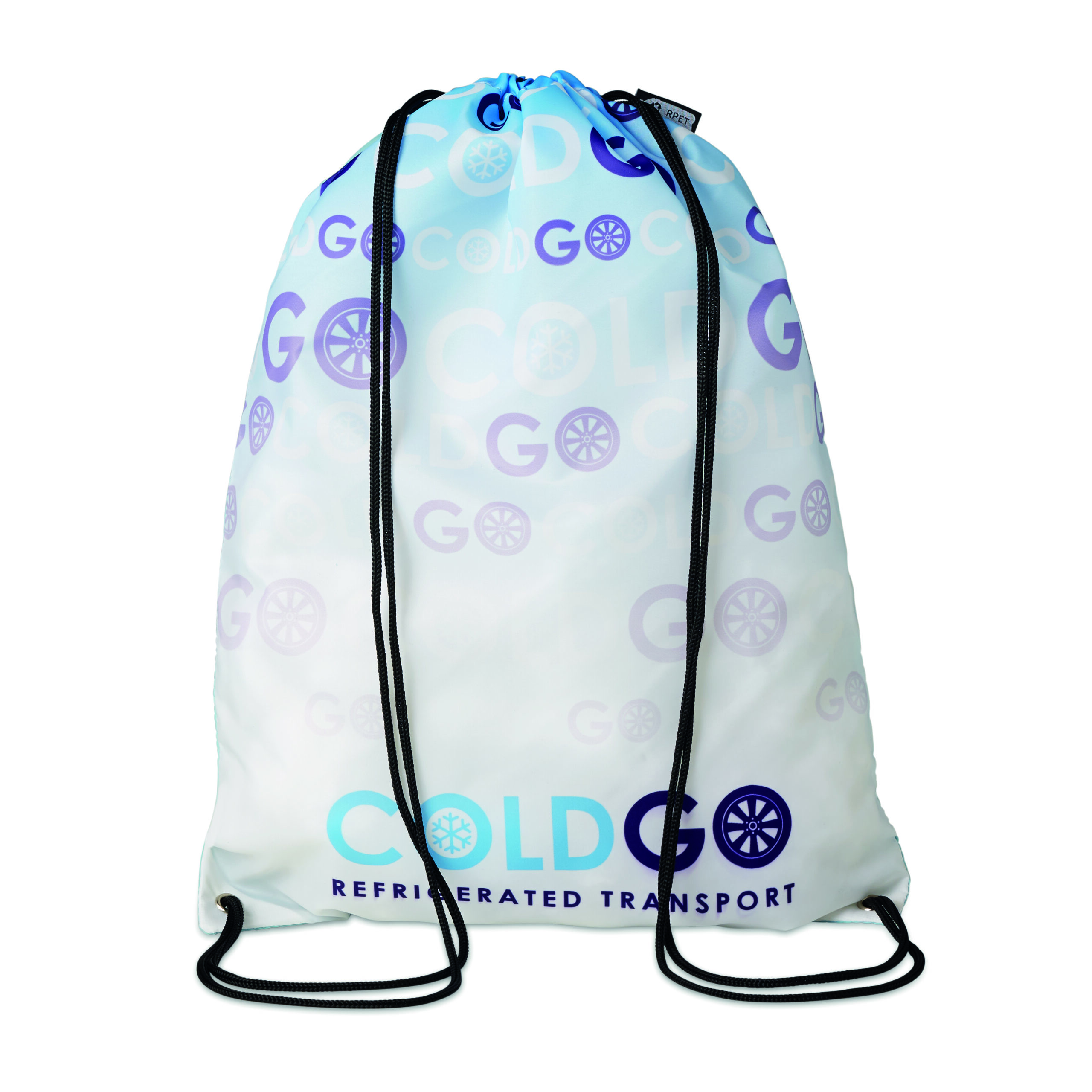 1_MB3106.jpg Large full colour polyester drawstring bag - Image 1
