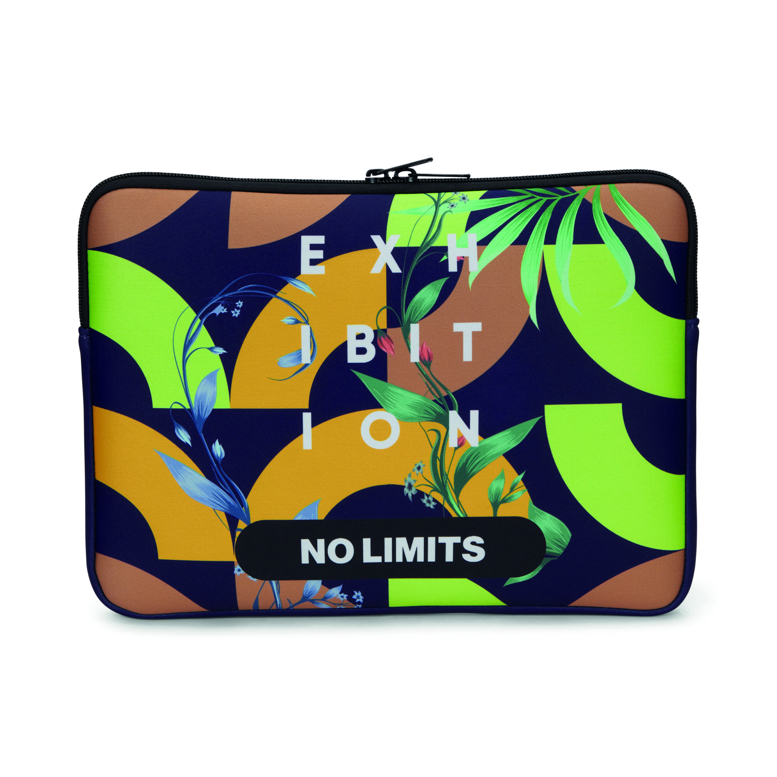 Sublimated neoprene tablet sleeve with zipper