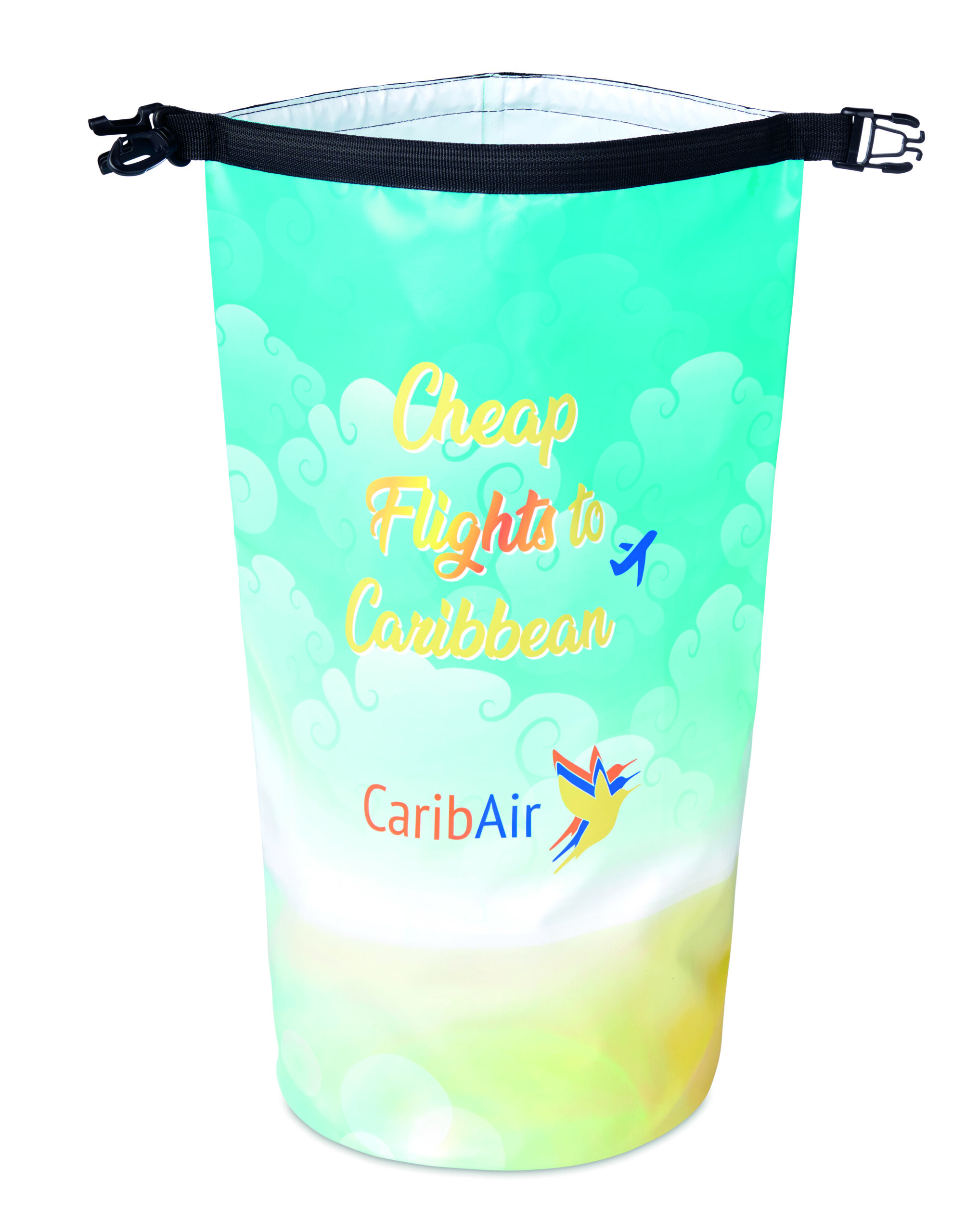 10L durable PVC dry bag 360° design
