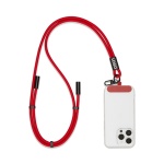 Adjustable type C to C, 60W charging cable lanyard and phone holder