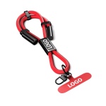 Adjustable type C to C, 60W charging cable & data transfer short strap phone holder