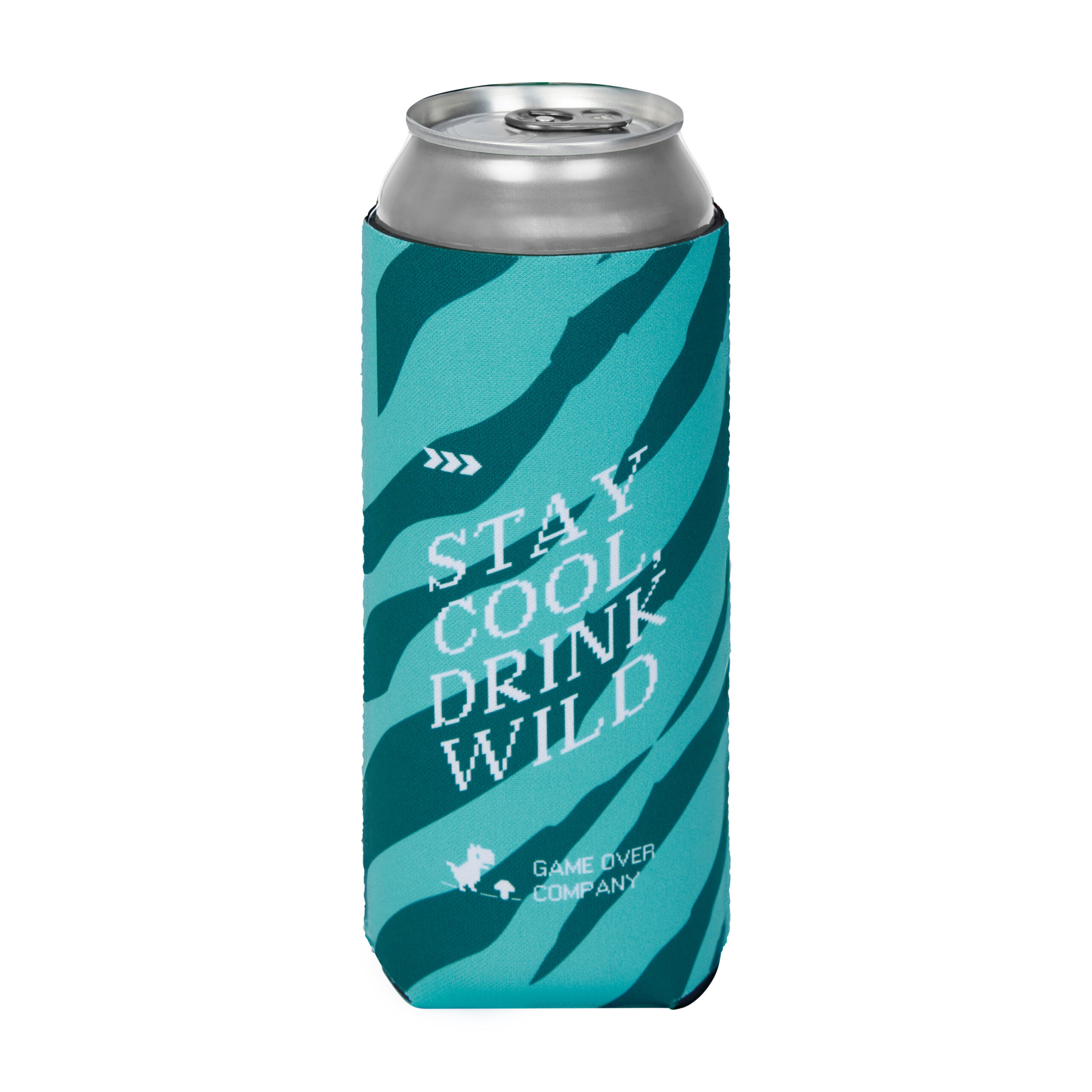 Collapsible large neoprene can cooler. 450ml larger size