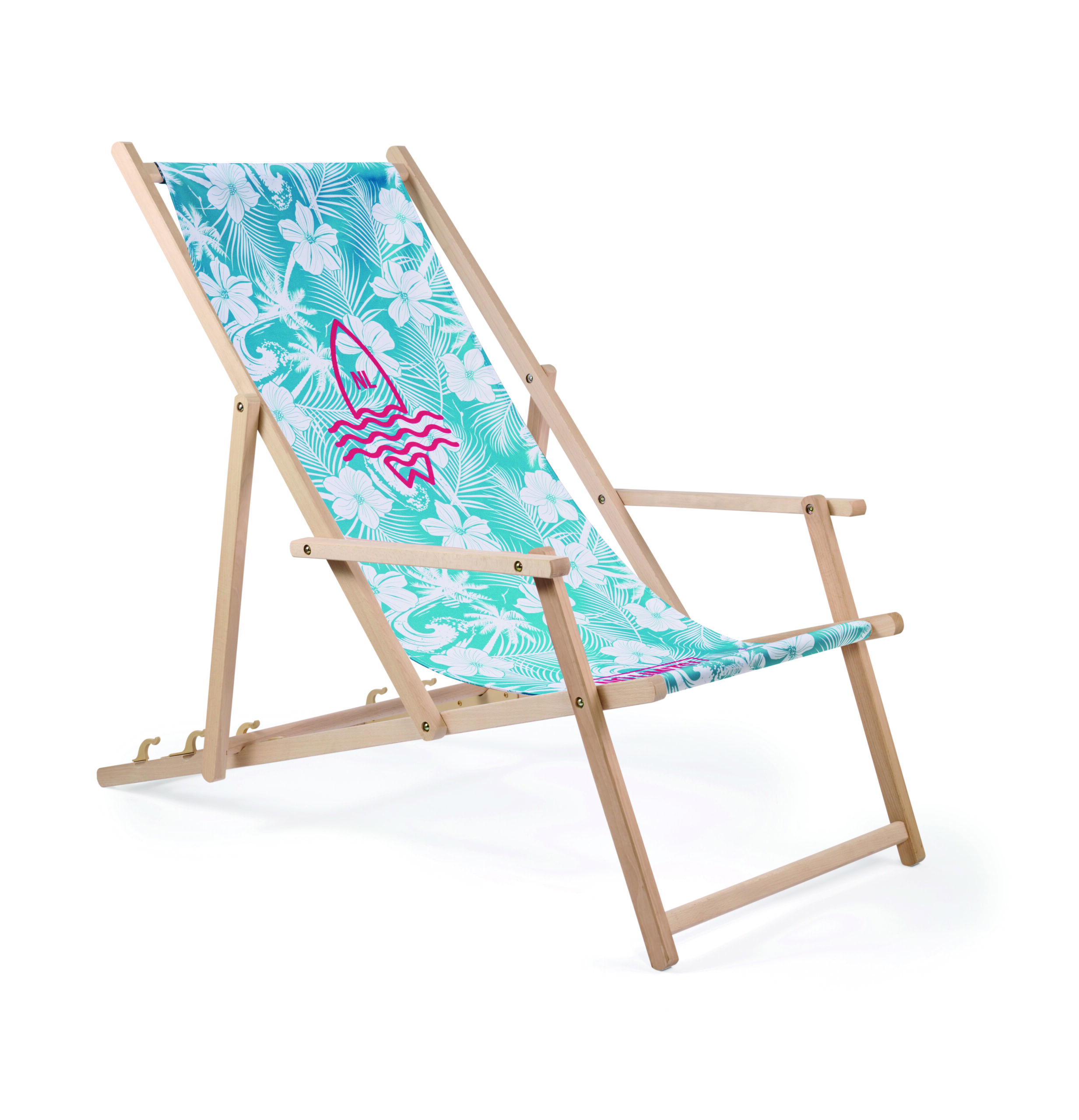 1_MCHA01.jpg Deck chair with armrests & removable cover (EN581 Certified) - Image 1