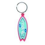 Custom shape PVC key ring with your logo on both sides