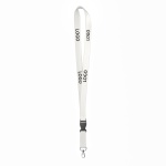 Detachable Bamboo screenprint lanyard
