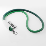 Polyester sublimation cord lanyard with a full colour label - Image 2