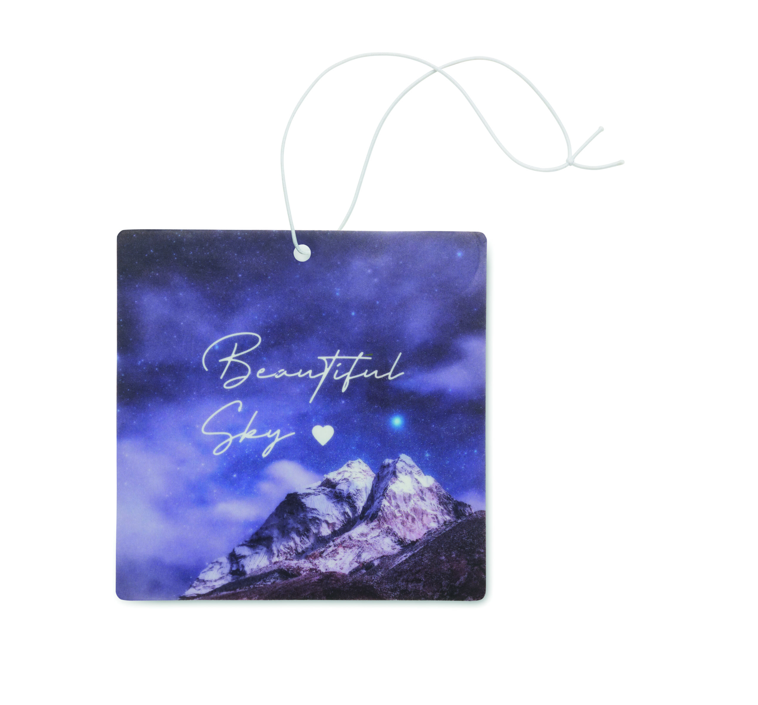 Custom shape car air freshener (25-30 days), UFI registered