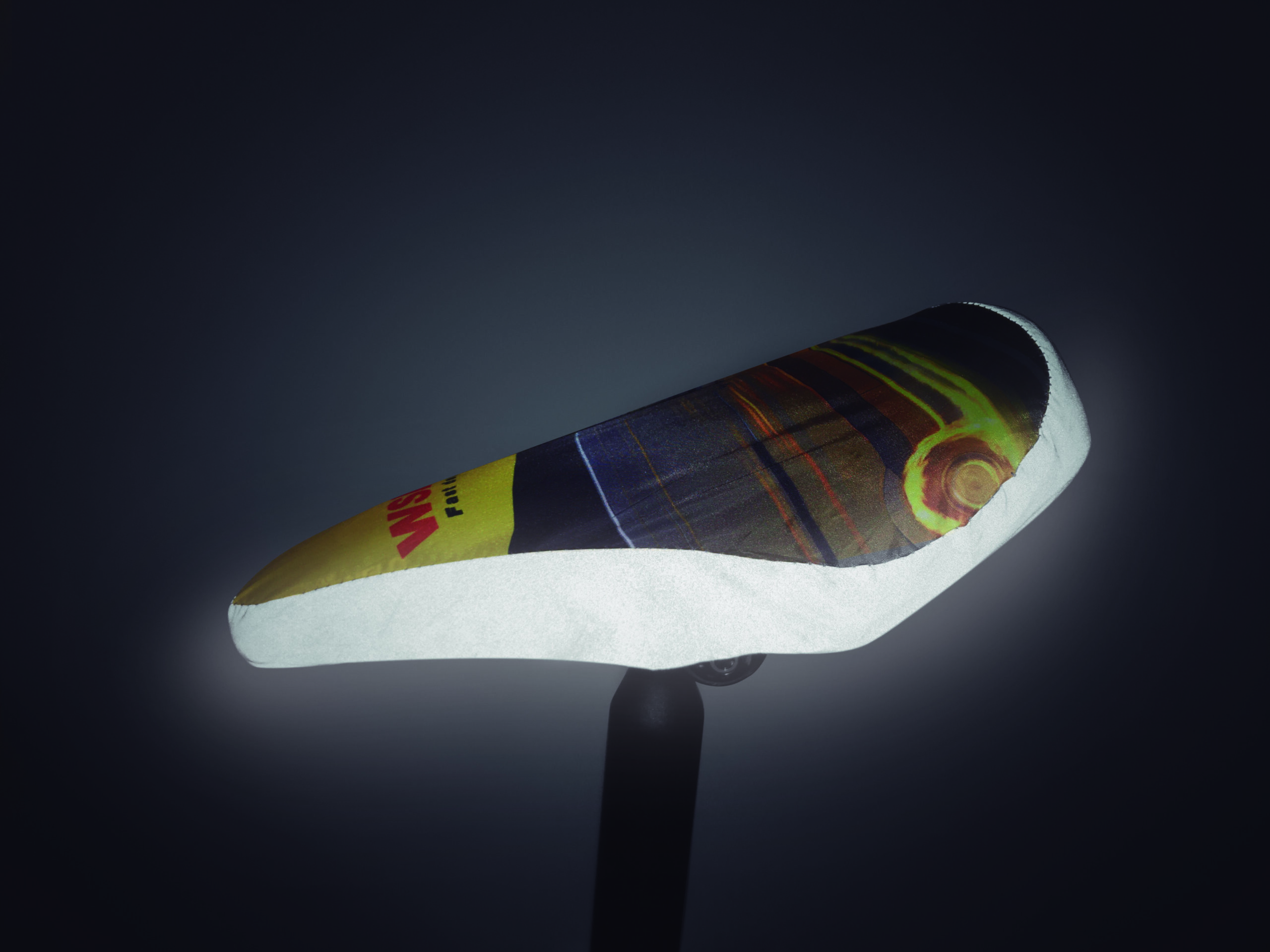 Full colour Polyester, reflective saddle cover