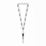 Detachable Organic Cotton screenprint lanyard - Image 2