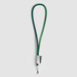 Polyester sublimation cord lanyard with a full colour label - Image 5