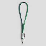 Polyester sublimation cord lanyard with a full colour label - Image 8