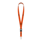 Detachable rPET pantone matched screenprint lanyard