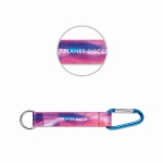 Carabiner with sublimated strap
