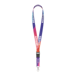 Detachable RPET sublimation lanyard - Image 2