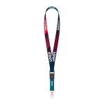 Detachable polyester sublimation lanyard - Image 2
