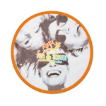 Full colour foldable frisbee
