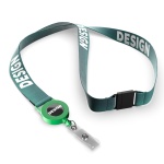 Polyester sublimation badge reel lanyard - Image 8