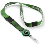Detachable polyester sublimation badge reel lanyard - Image 7