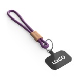 Single cord key tag & phone holder with bamboo buckle - Image 9