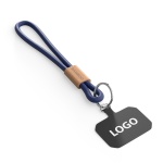 Single cord key tag & phone holder with bamboo buckle - Image 10
