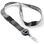 Detachable polyester sublimation badge reel lanyard - Image 9