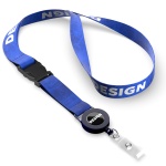 Detachable polyester sublimation badge reel lanyard - Image 10