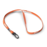 Polyester tubular lanyard with metal clamp - Image 14