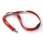 Polyester lanyard with reflective threads - Image 8