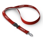 Detachable polyester lanyard with Reflective threads - Image 5