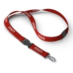Detachable polyester lanyard with Reflective threads - Image 9
