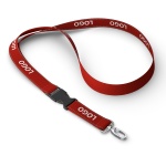 Detachable polyester lanyard with Reflective threads - Image 6