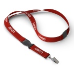 Detachable polyester lanyard with Reflective threads - Image 11
