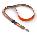 Detachable polyester lanyard with Reflective overlay - Image 15