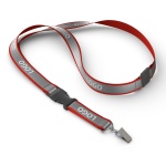 Detachable polyester lanyard with Reflective overlay - Image 11