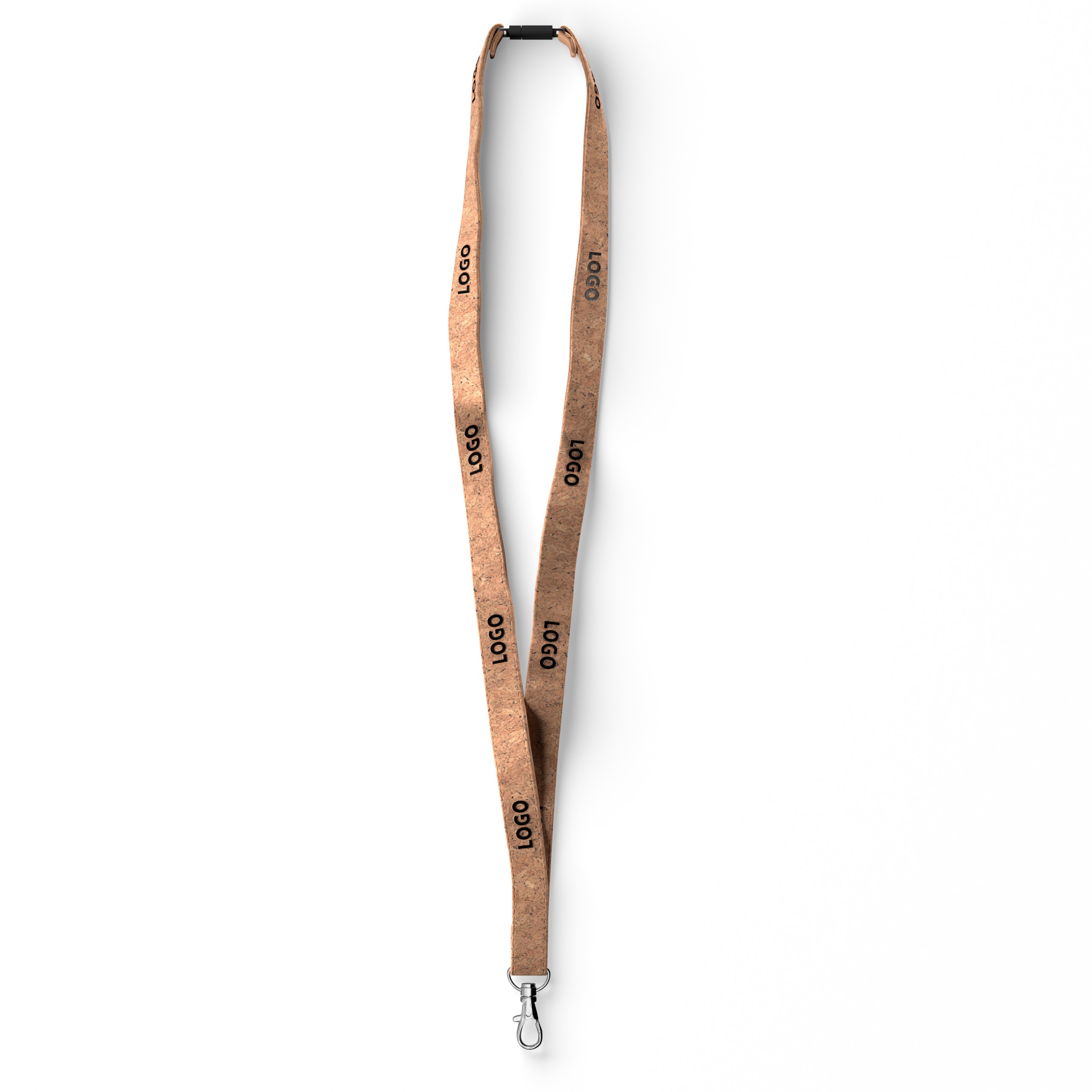 Cork screenprint lanyard - Image 8