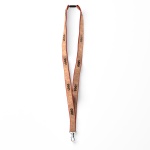 Cork & polyester screenprint lanyard - Image 8