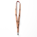 Cork & polyester screenprint lanyard - Image 5