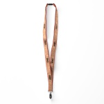Cork & polyester screenprint lanyard - Image 9