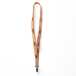 Cork & polyester screenprint lanyard - Image 14