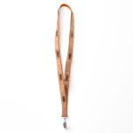 Cork & polyester screenprint lanyard - Image 15