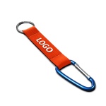 Carabiner with pantone matched RPET strap - Image 7