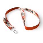 Polyester lanyard with sublimated satin overlay - Image 13