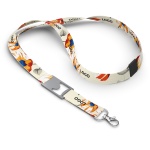 Polyester sublimation lanyard with bottle opener - Image 8