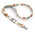 Polyester sublimation lanyard with bottle opener - Image 5