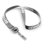 RPET sublimation badge reel lanyard - Image 9