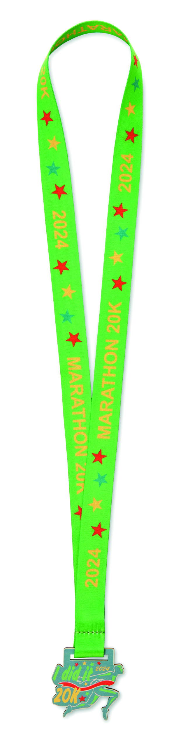 1_MM1036.jpg Custom shape wooden medal. Loop stitched. - Image 1