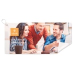 Full colour RPET Golf towel - Image 5