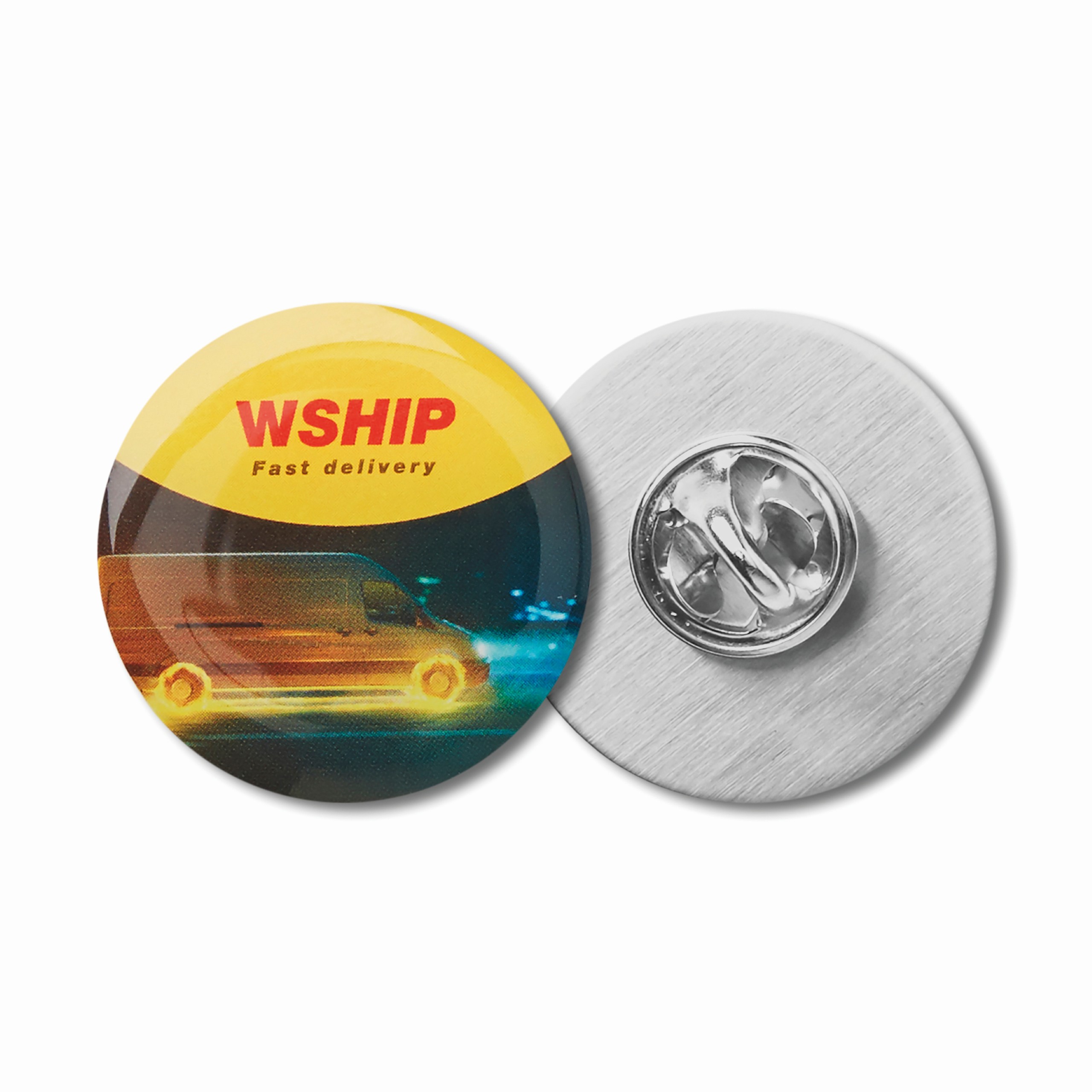 1_MPIN04.jpg Custom shape stainless steel lapel pin with full colour doming - Image 1