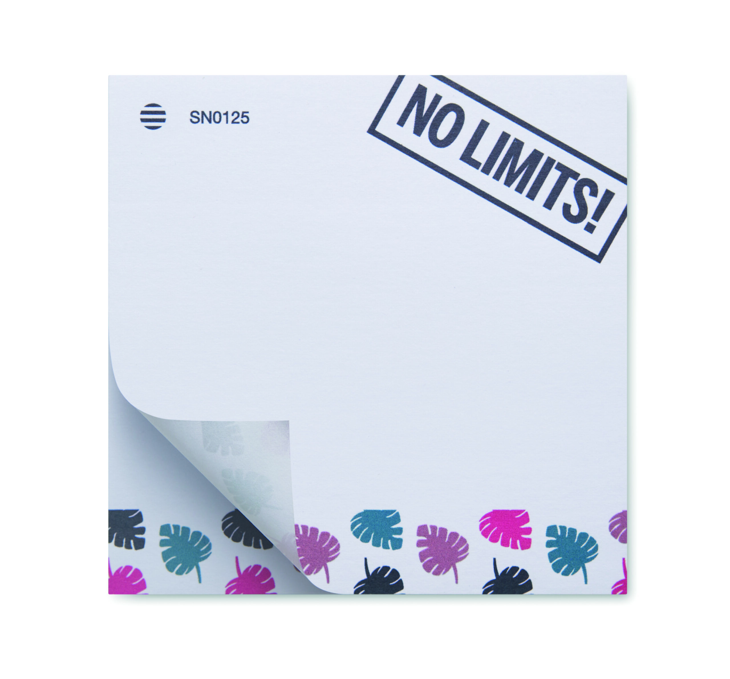 Square shape printed sticky notes (EU made)